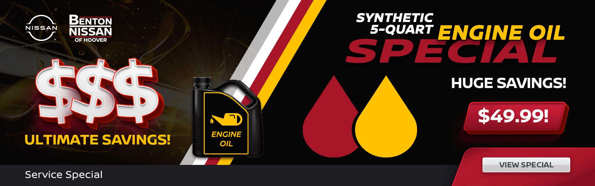 Synthetic 5-Quart Engine Oil Special
